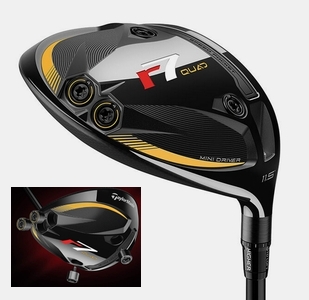 テーラーメイド　R7 Quad Mini Driver